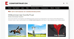 Desktop Screenshot of comfortrust.ch