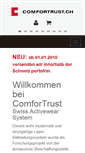 Mobile Screenshot of comfortrust.ch